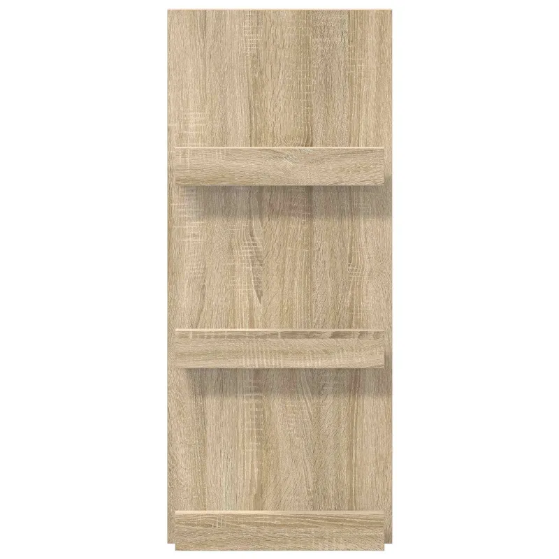 Žurnalų stovas Sonoma ąžuolas 43 x 11 x 102 cm Apdirbta mediena