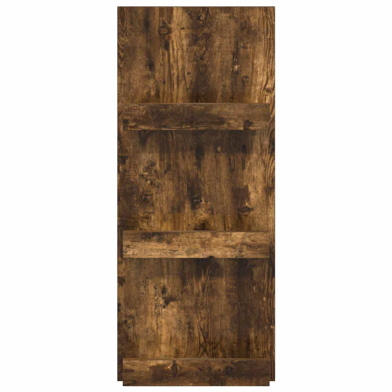 Žurnalų stovas Rūkyta ąžuolas 43 x 11 x 102 cm Apdirbta mediena