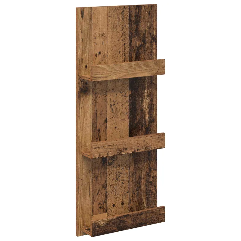 Žurnalų stovas Senas medis 43 x 11 x 102 cm Apdirbta mediena