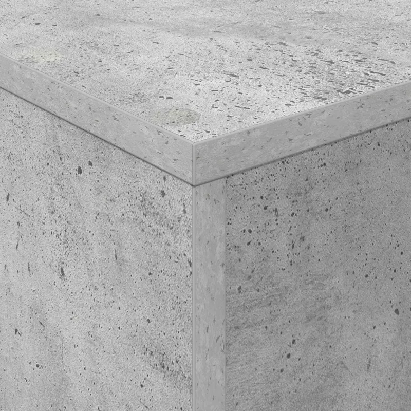 Žurnalų stovas Betono pilka 70 x 41 x 96 cm Apdirbta mediena