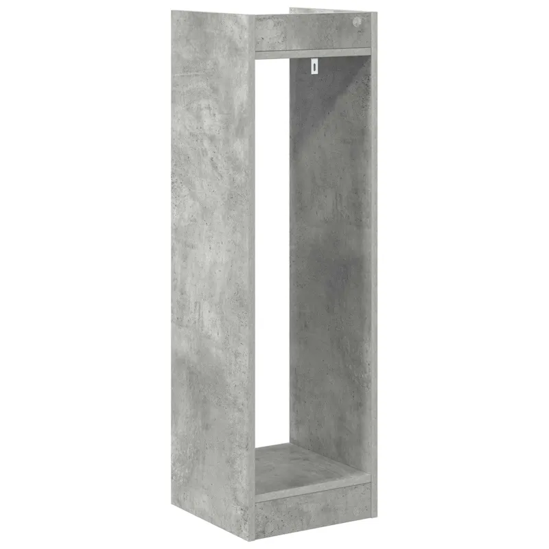 Augalų stovas Betono Pilka 30 x 30 x 100 cm Dirbtinė mediena