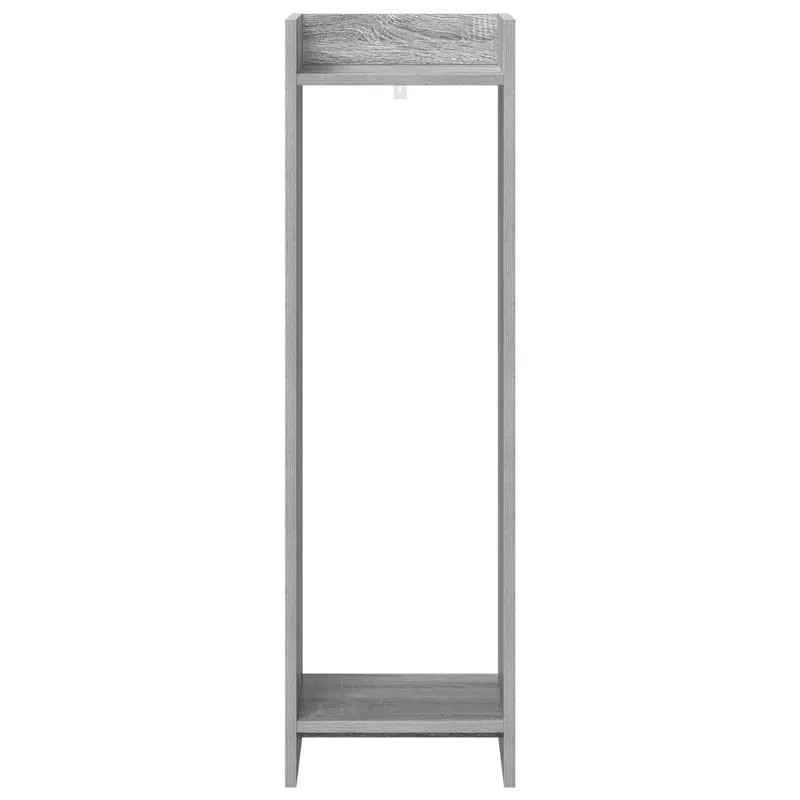 Augalų stovas su lentyna 2 pcs Pilka Sonoma 30 x 30 x 100 cm