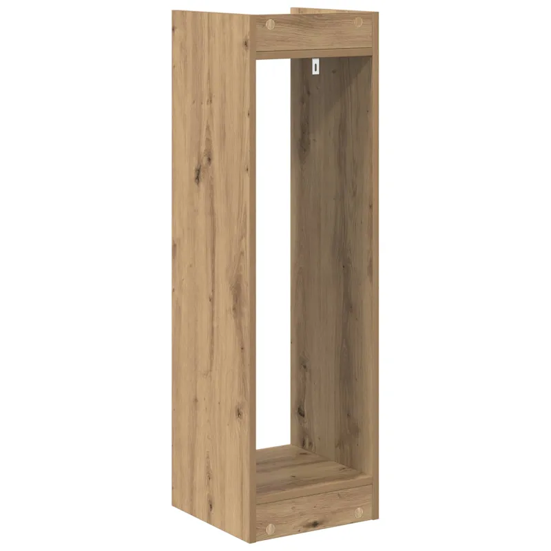 Augalų stovas su lentyna 2 pcs Amatinė Ąžuolas 30 x 30 x 100 cm