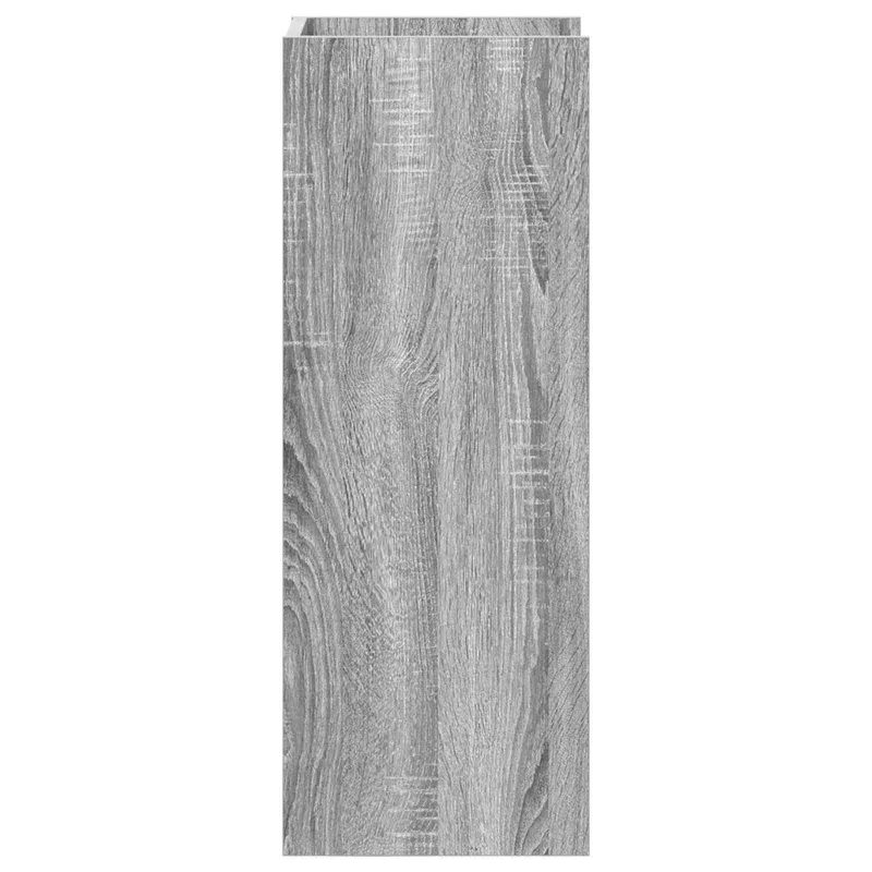 Augalų stovas su lentyna 2 pcs Pilka Sonoma 30 x 30 x 80 cm