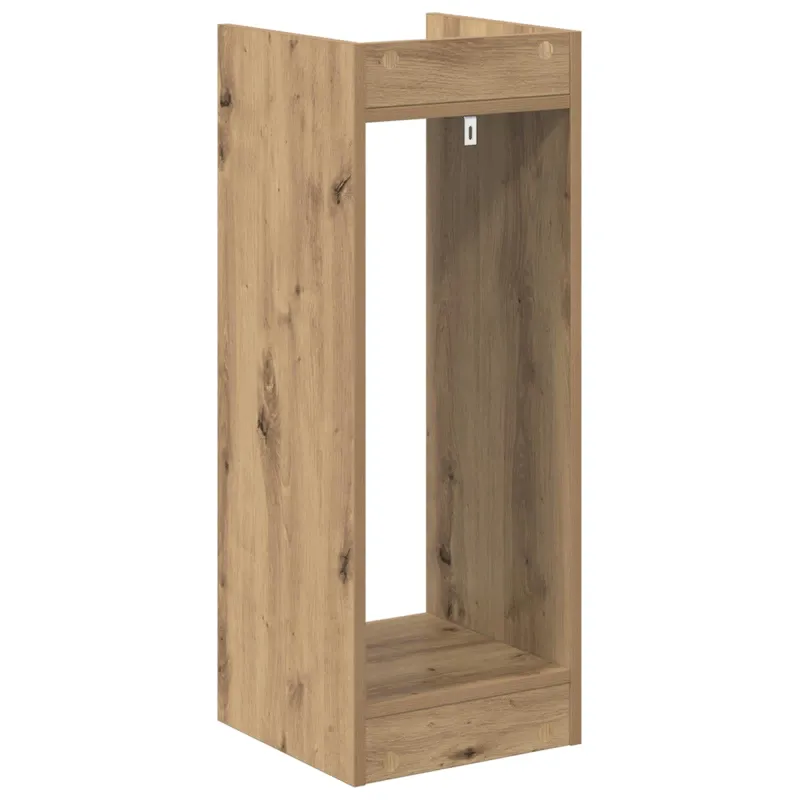 Augalų stovas su lentyna 2 pcs Amatinė Ąžuolas 30 x 30 x 80 cm