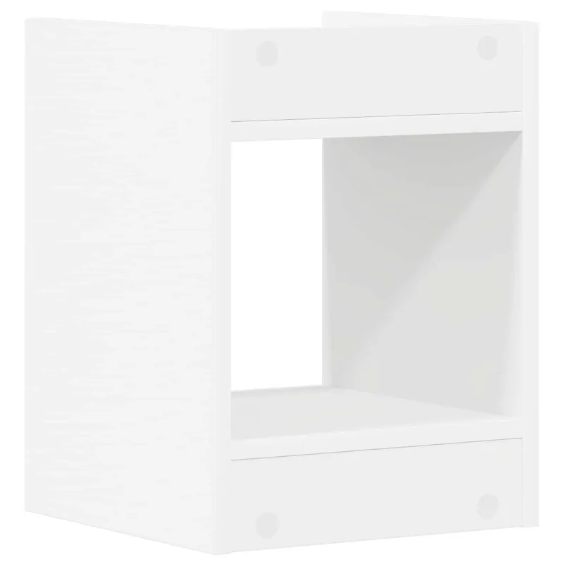 Augalų stovas 2 pcs Baltas 30 x 30 x 40 cm Dirbtinė mediena