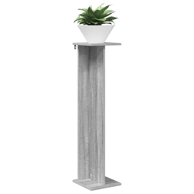 Augalų stovas 2 pcs Pilka Sonoma 25 x 25,5 x 100,5 cm