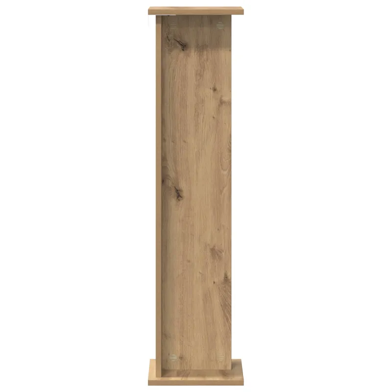 Augalų stovas 2 pcs Amatinė Ąžuolas 25 x 25,5 x 100,5 cm