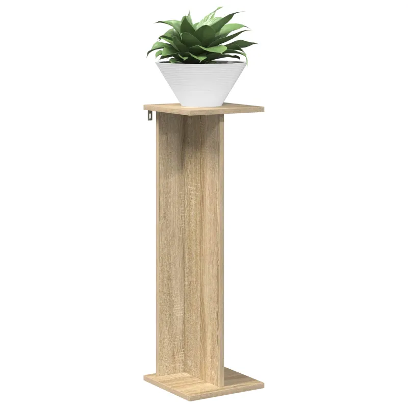 Augalų stovas 2 pcs Sonoma ąžuolas 25 x 25,5 x 80,5 cm