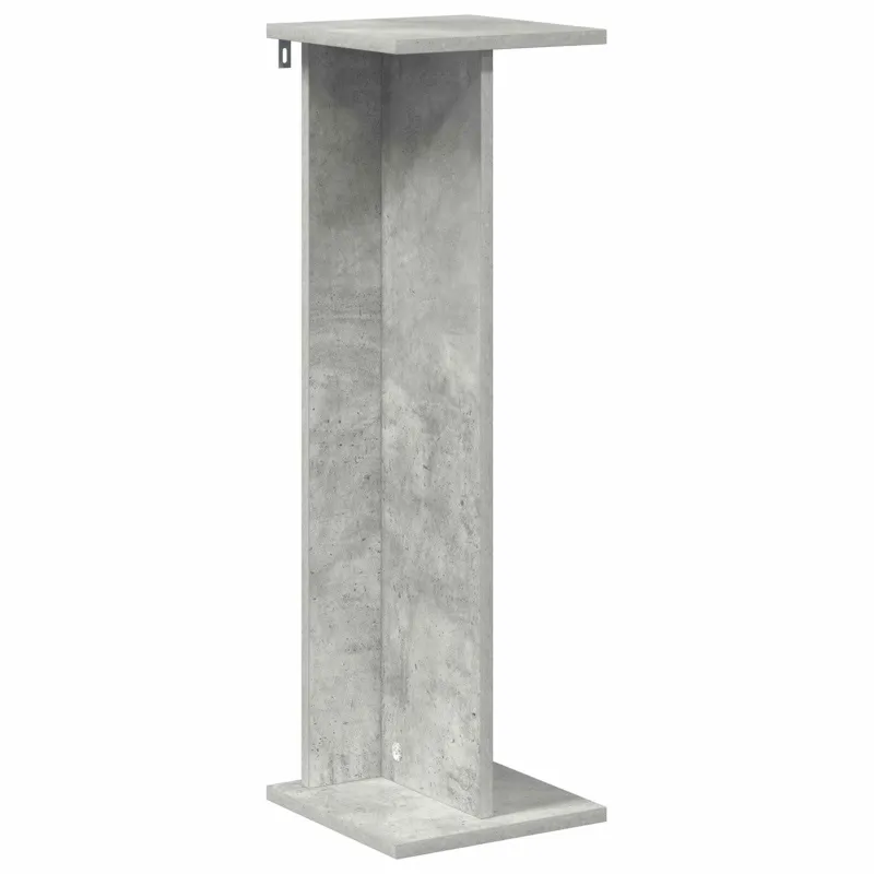Augalų stovas Betono Pilka 25 x 25,5 x 80,5 cm Dirbtinė mediena