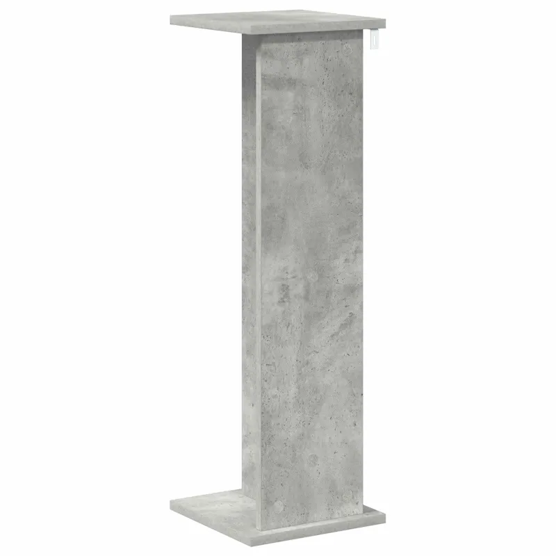 Augalų stovas Betono Pilka 25 x 25,5 x 80,5 cm Dirbtinė mediena