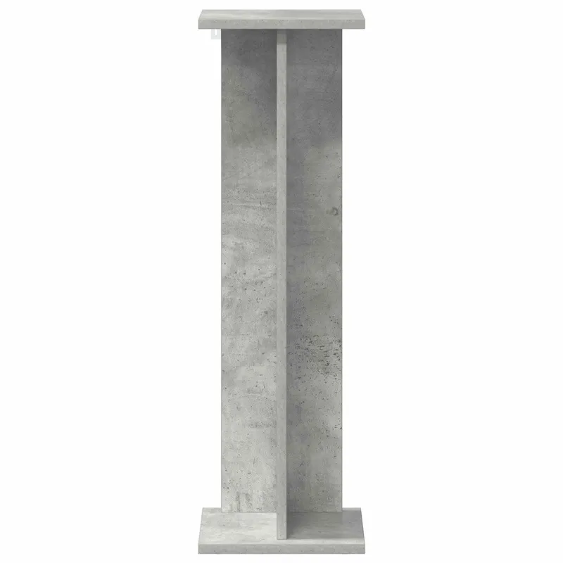 Augalų stovas 2 pcs Betono Pilka 25 x 25,5 x 80,5 cm