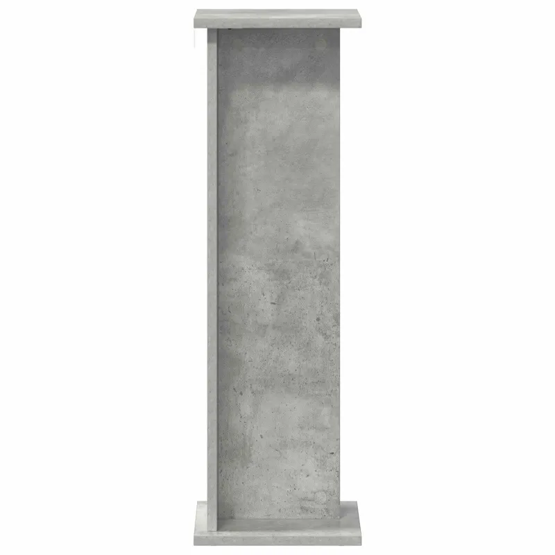 Augalų stovas 2 pcs Betono Pilka 25 x 25,5 x 80,5 cm