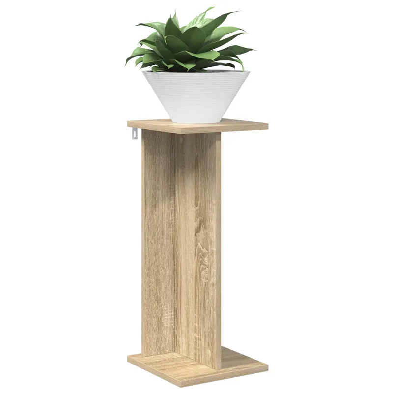 Augalų stovas 2 pcs Sonoma ąžuolas 25 x 25,5 x 60,5 cm