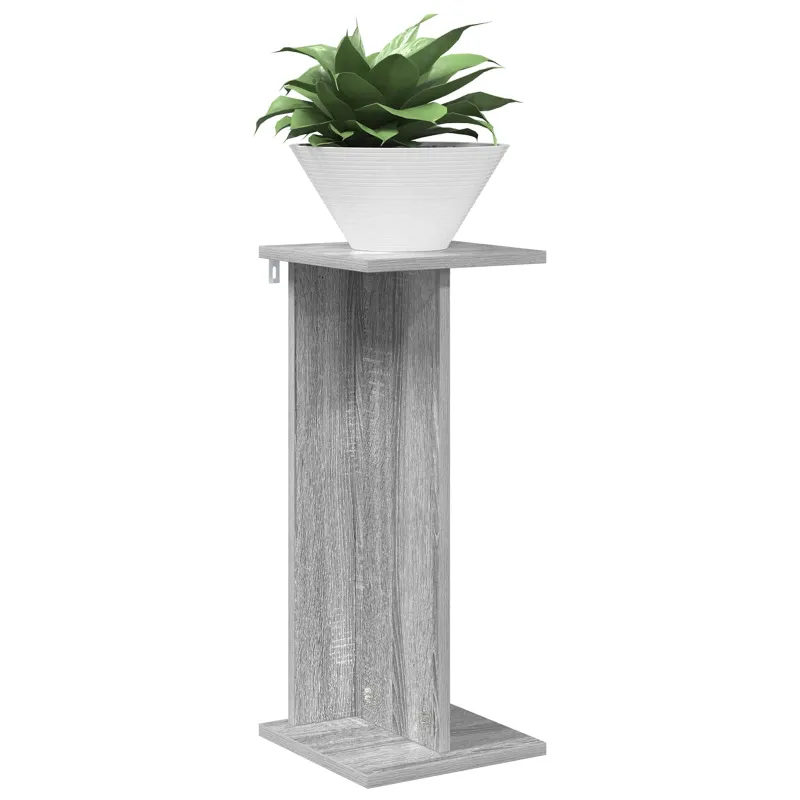 Augalų stovas 2 pcs Pilka Sonoma 25 x 25,5 x 60,5 cm