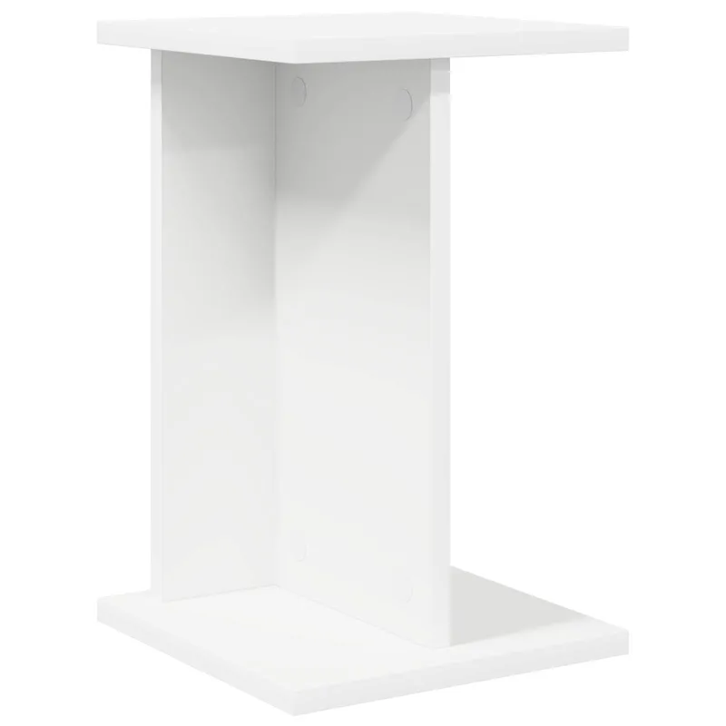 Augalų stovas 2 pcs Baltas 25 x 25,5 x 40,5 cm Dirbtinė mediena