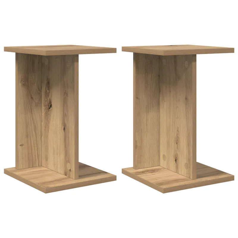 Augalų stovas 2 pcs Amatinė Ąžuolas 25 x 25,5 x 40,5 cm