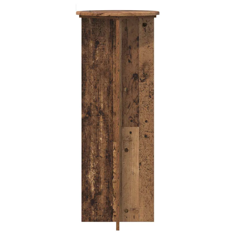 Augalų stovas 2 pcs Sendintos medienos Ø40 x 100 cm