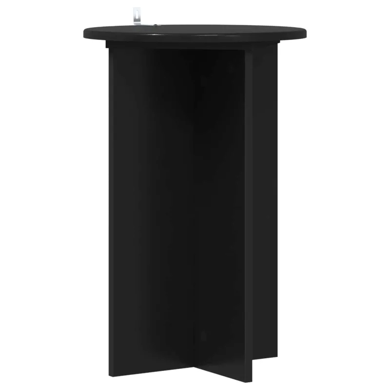 Augalų stovas 2 pcs Juoda Ø40 x 60 cm Apdirbta mediena