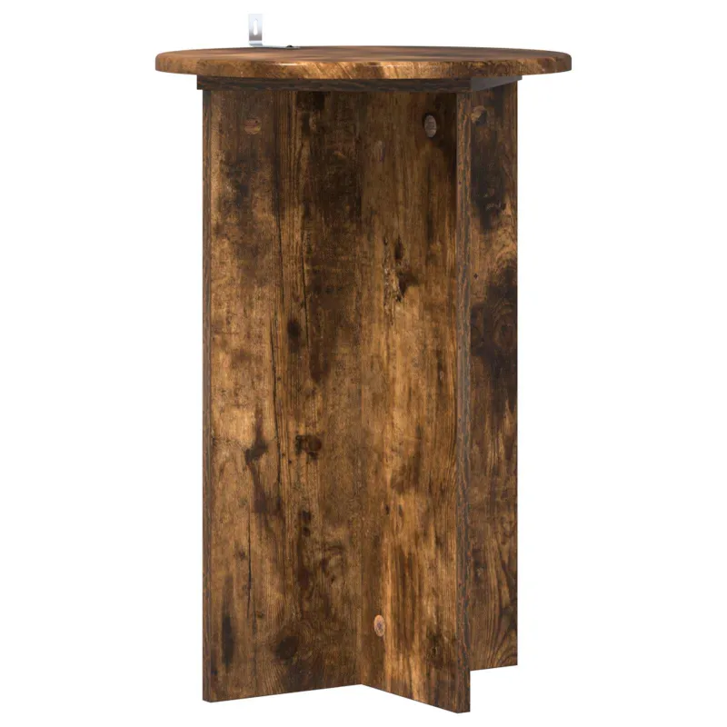 Augalų stovas 2 pcs Dūminio ąžuolo Ø40 x 60 cm Apdirbta mediena