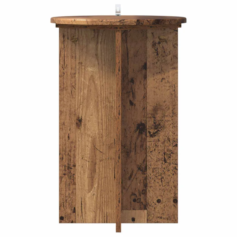 Augalų stovas 2 pcs Sendintos medienos Ø40 x 60 cm