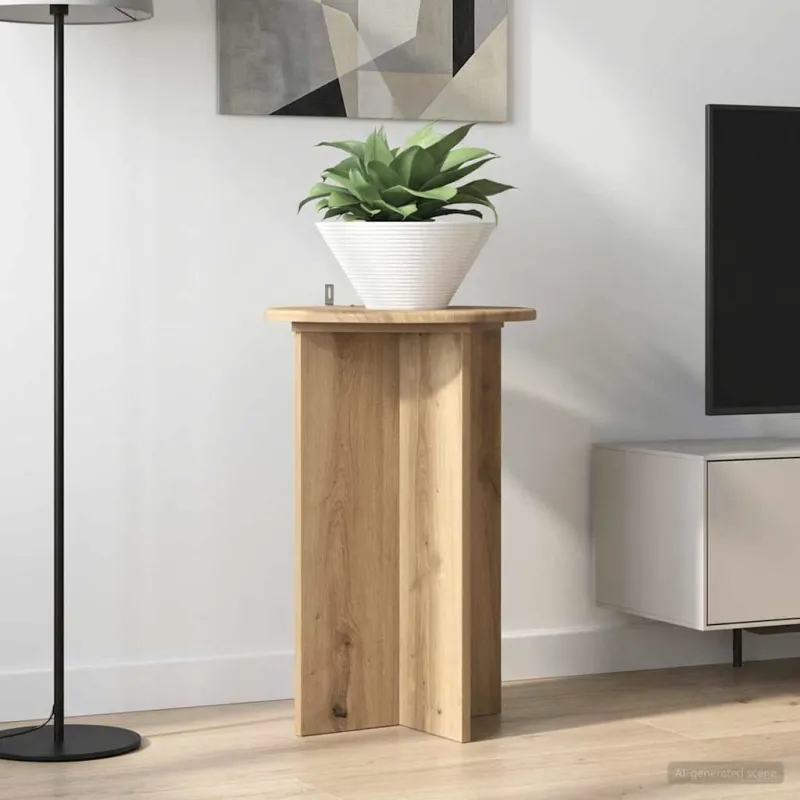 Augalų stovas 2 pcs Artisano ąžuolo Ø40 x 60 cm