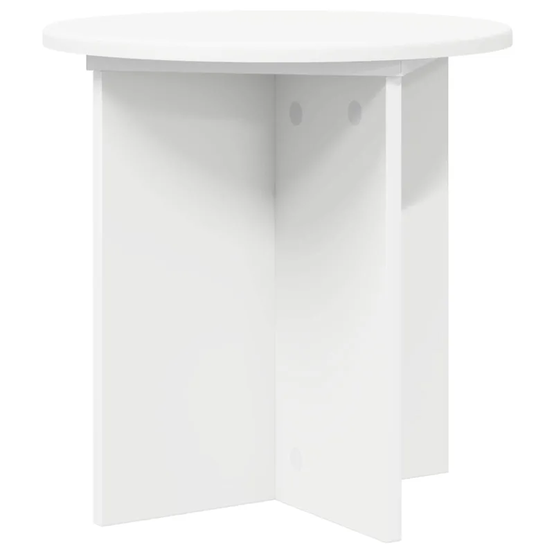 Augalų stovas 2 pcs Balta Ø40 x 40 cm Apdirbta mediena