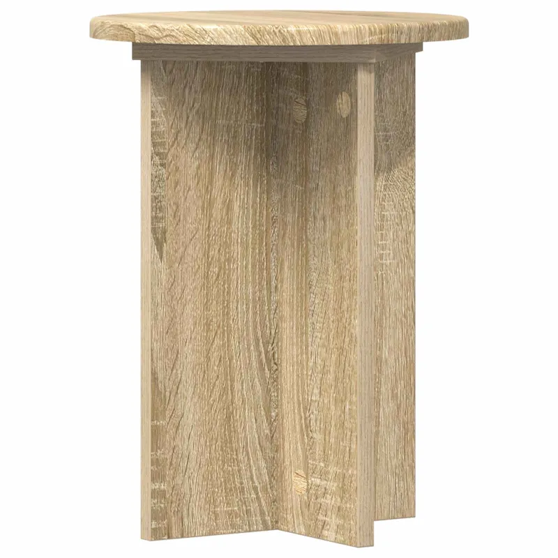 Augalų stovas 2 pcs Sonoma ąžuolas Ø29,5 x 40 cm
