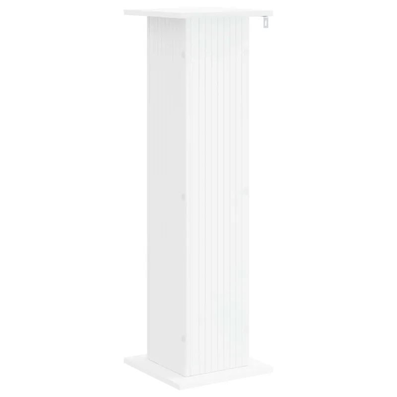 Augalų stovas 2 pcs Balta 30,5 x 30 x 100,5 cm Apdirbta mediena