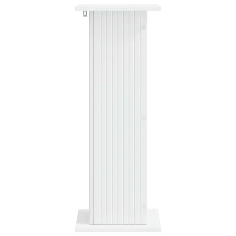 Augalų stovas 2 pcs Balta 30,5 x 30 x 80,5 cm Apdirbta mediena