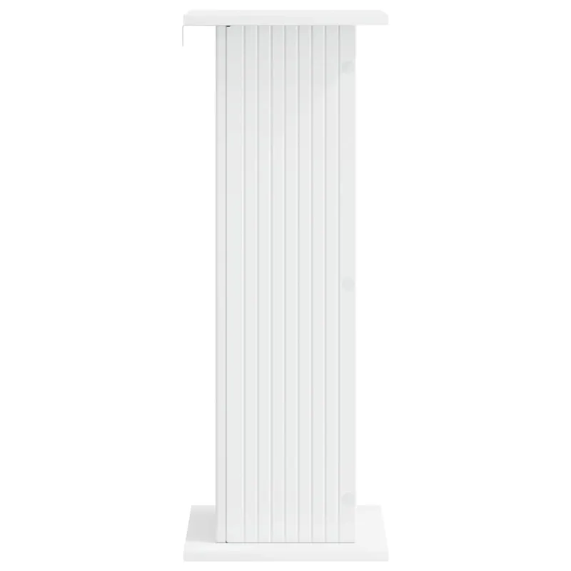 Augalų stovas 2 pcs Balta 30,5 x 30 x 80,5 cm Apdirbta mediena