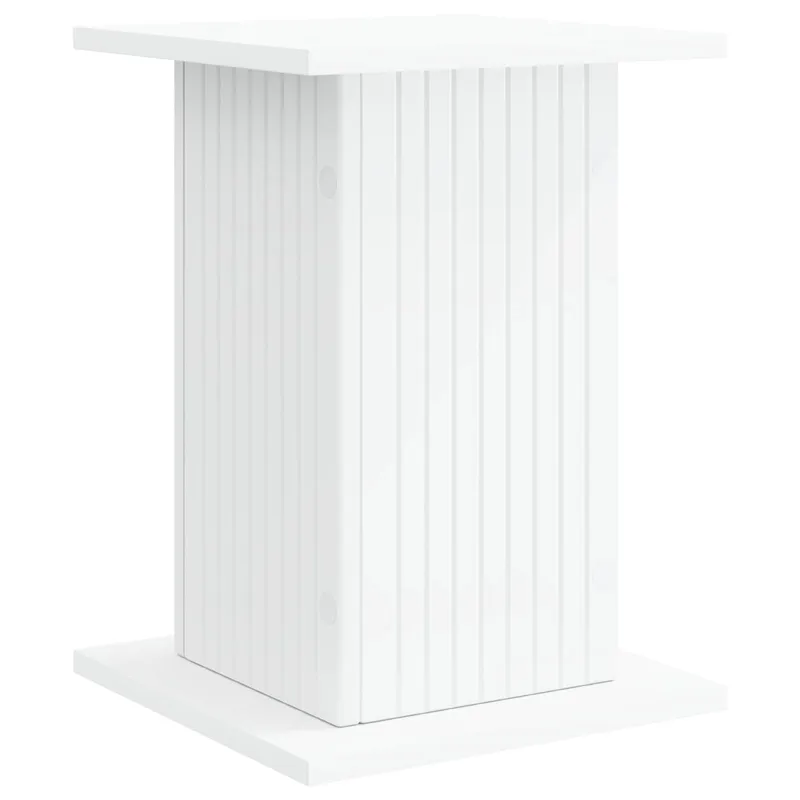 Augalų stovas 2 pcs Balta 30,5 x 30 x 43 cm Apdirbta mediena