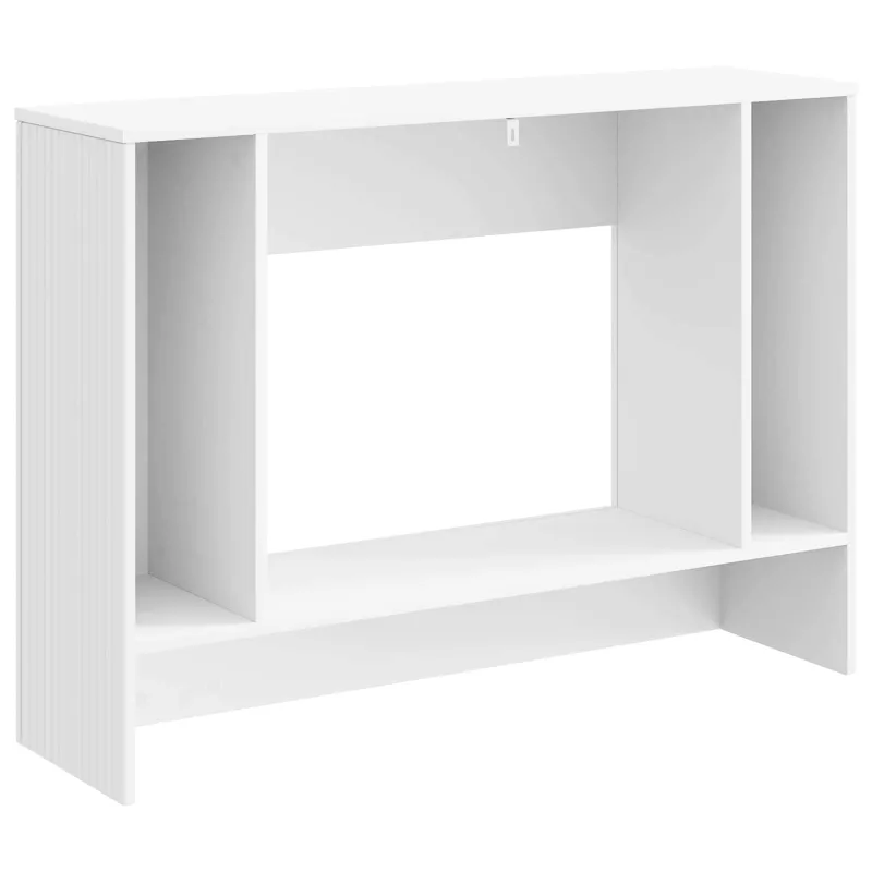 Konsolinis stalas Baltas 101 x 29 x 74 cm Dirbtinė mediena