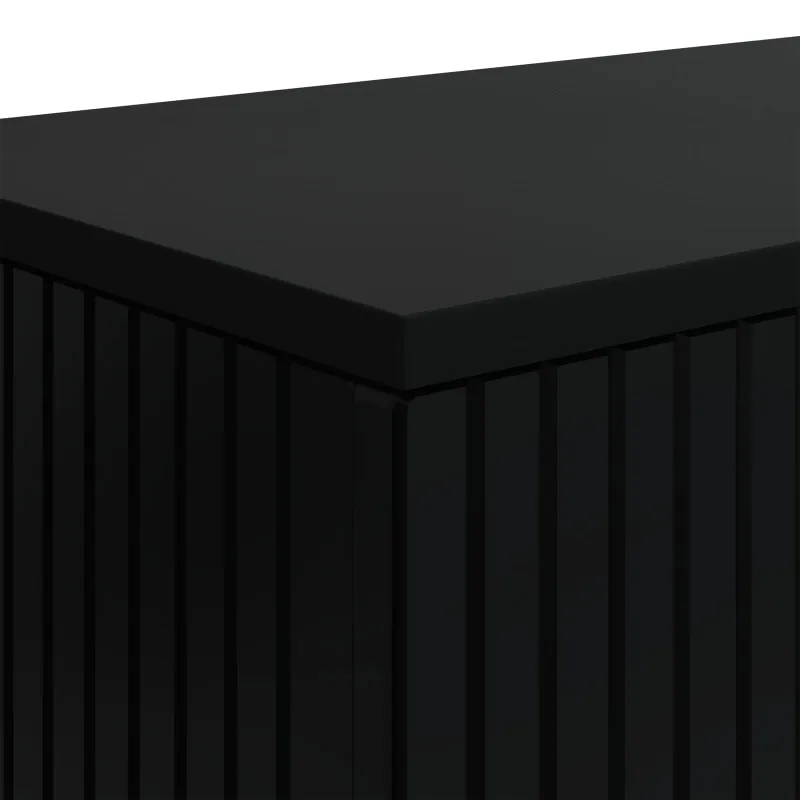 Konsolinis stalas Juodas 101 x 29 x 74 cm Dirbtinė mediena