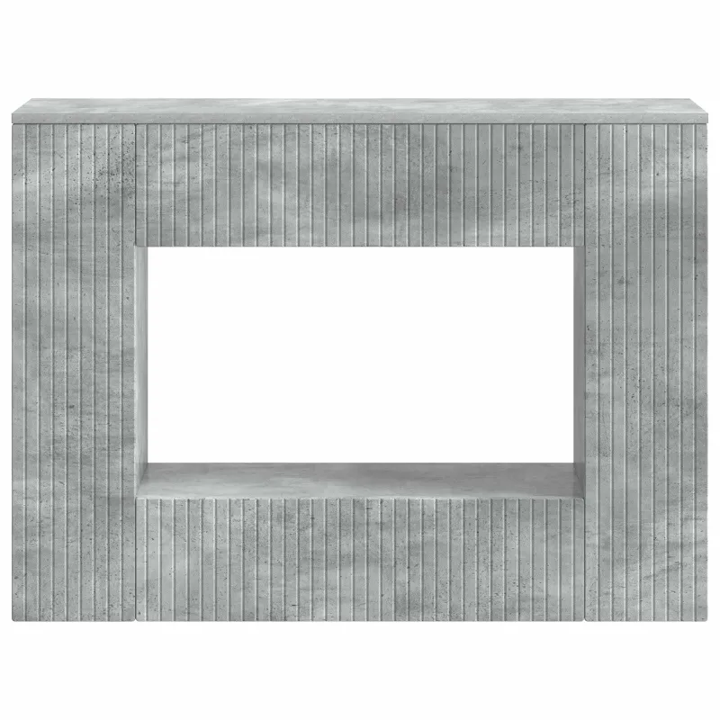Konsolinis stalas Dryžuotas Betono Pilka 101 x 29 x 74 cm