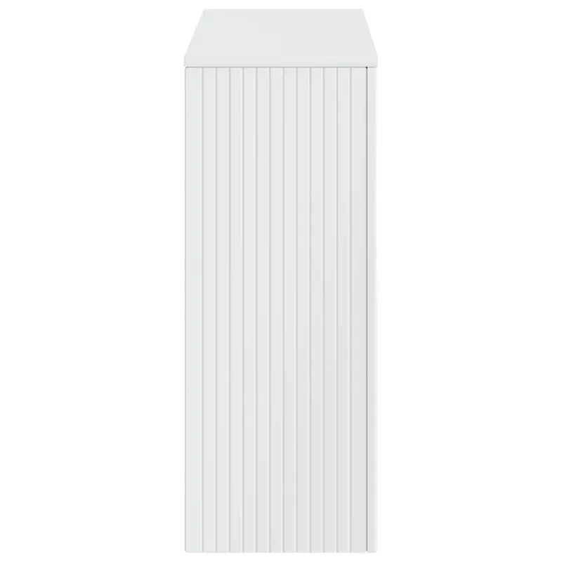 Konsolinis stalas Aukšto Blizgesio Baltas 101 x 29 x 74 cm