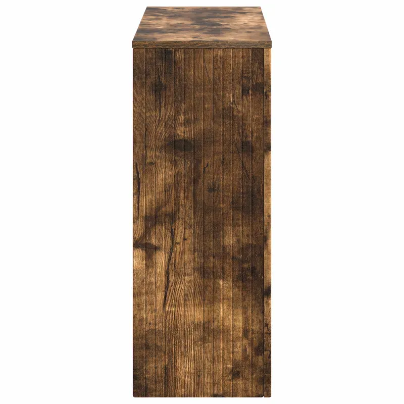 Konsolinis stalas Dryžuotas Rūkytas Ąžuolas 101 x 29 x 74 cm
