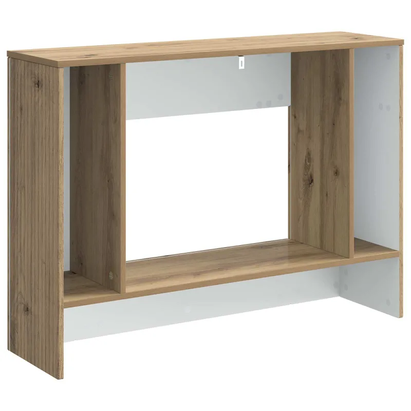 Konsolinis stalas Dryžuotas Amatinė Ąžuolas 101 x 29 x 74 cm