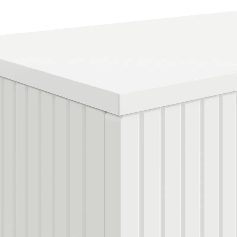 Konsolinis stalas Baltas 155 x 29 x 74 cm Dirbtinė mediena