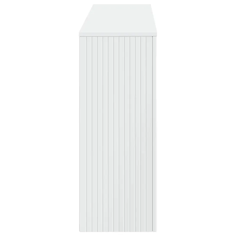 Konsolinis stalas Aukšto Blizgesio Baltas 155 x 29 x 74 cm