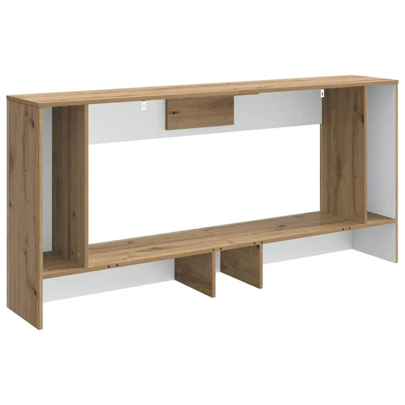 Konsolinis stalas Dryžuotas Amatinė Ąžuolas 155 x 29 x 74 cm