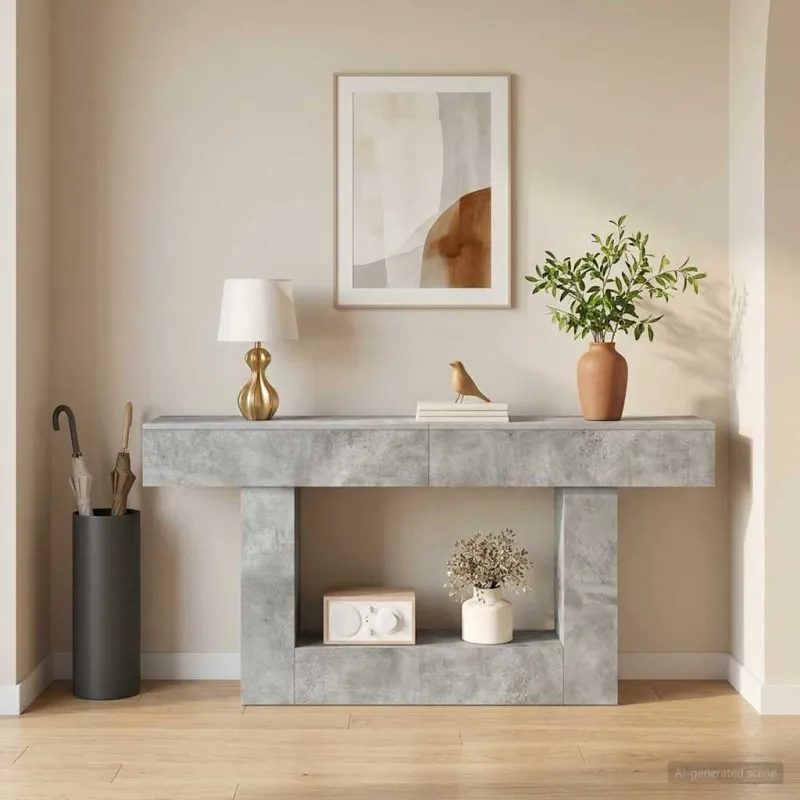 Betono Pilka 160 x 30 x 74 cm