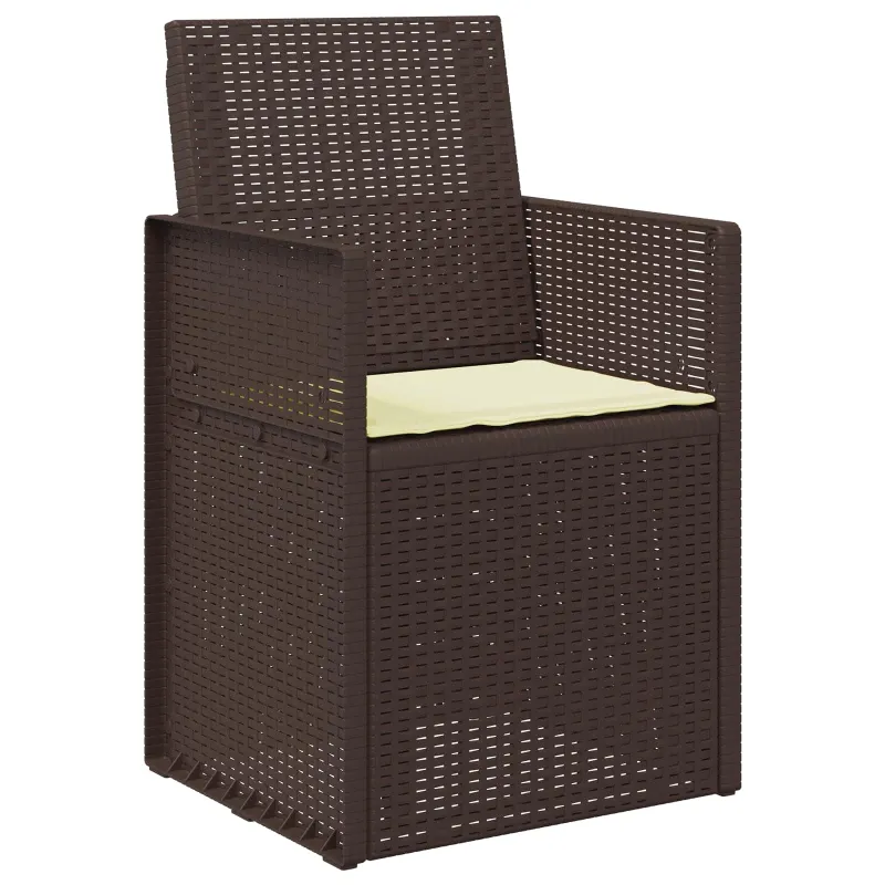Sėdynių pagalvėlės 2 pcs Kreminė 47 x 36 x 2 cm Poliesteris