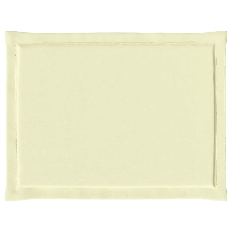 Sėdynių pagalvėlės 2 pcs Kreminė 47 x 36 x 2 cm Poliesteris
