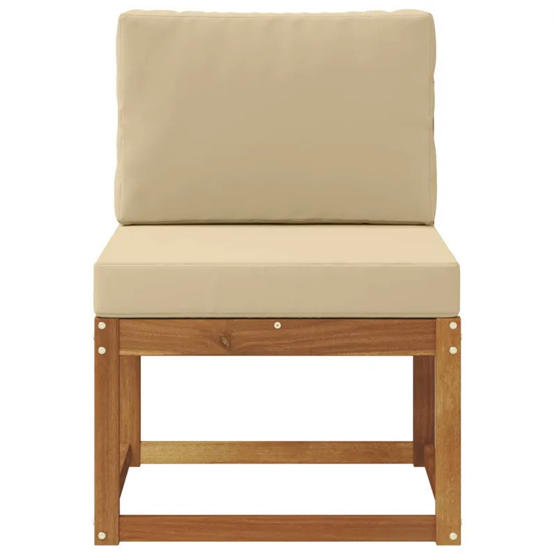 Lauko Vidurinis Sofa Kietos akacijos mediena
