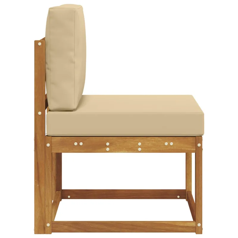 Lauko Vidurinis Sofa Kietos akacijos mediena