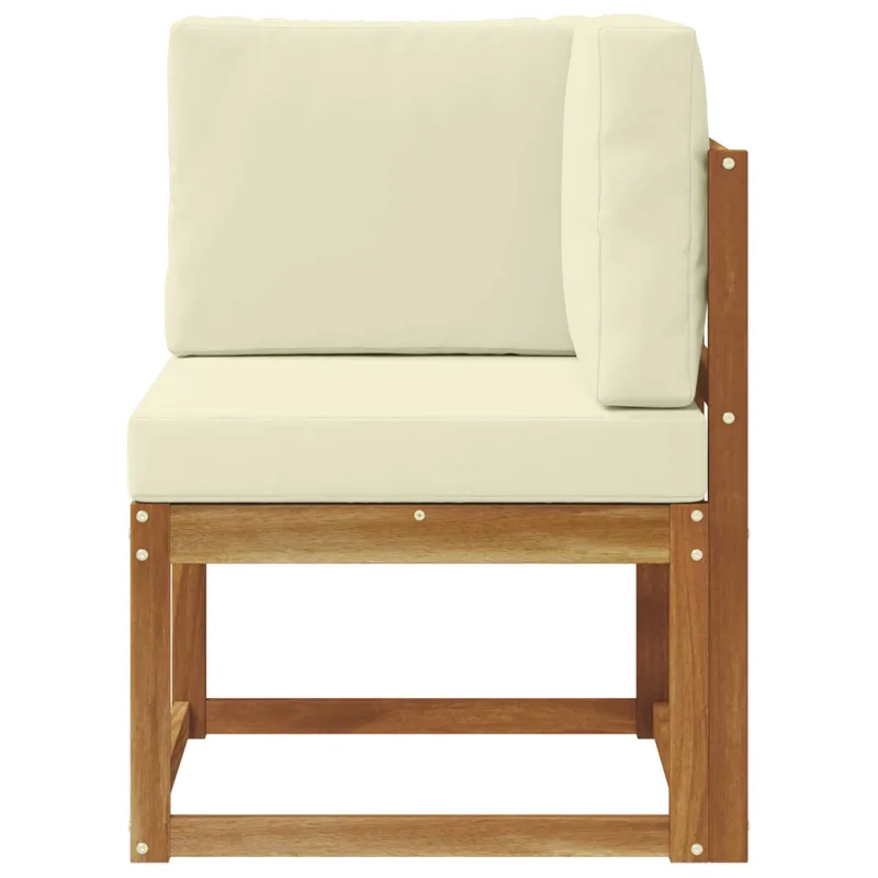 Lauko kampinė sofa Kietos akacijos mediena