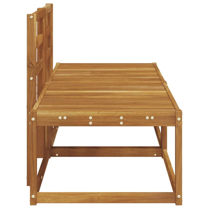 Lauko galinė sofa 2 Vienetas Natūrali 182,5 x 63 x 73 cm