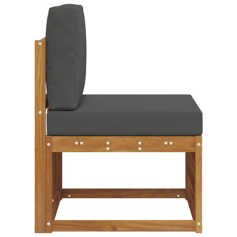 Lauko Vidurinis Sofa Kietos akacijos mediena Natūrali