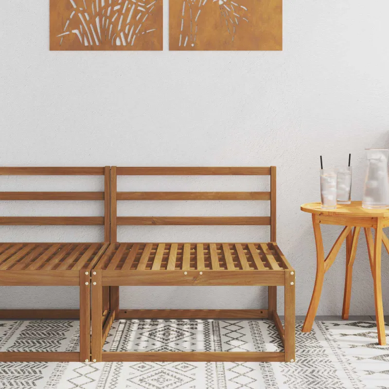 Lauko Vidurinis Sofa Natūrali 79 x 83 x 73 cm